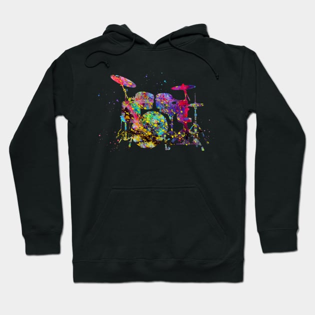 Drums Hoodie by erzebeth